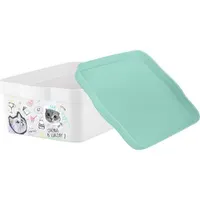 Ящик для хранения Keeplex Мяу-Школа 6 л 32х21,1х11 см KL3502